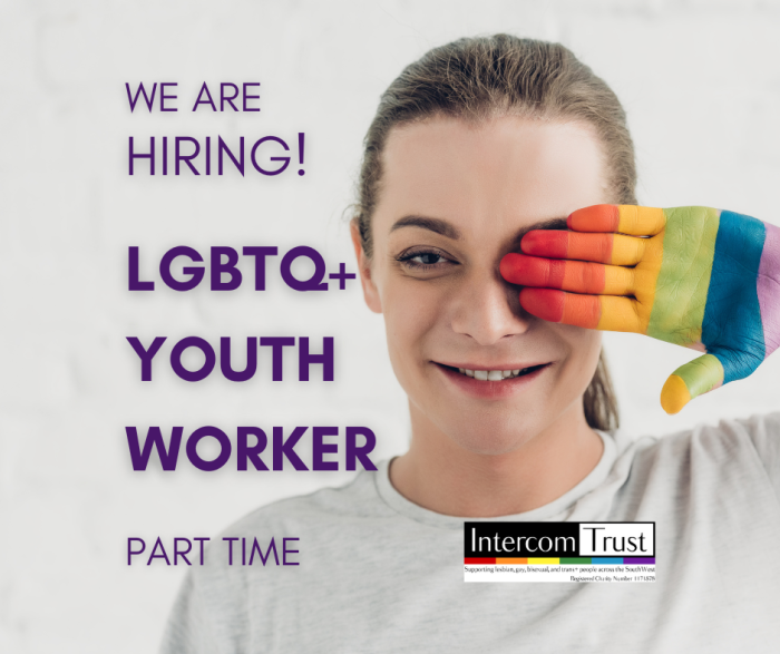 Job Opening for LGBTQ+ Youth Worker Cornwall (Post Closed